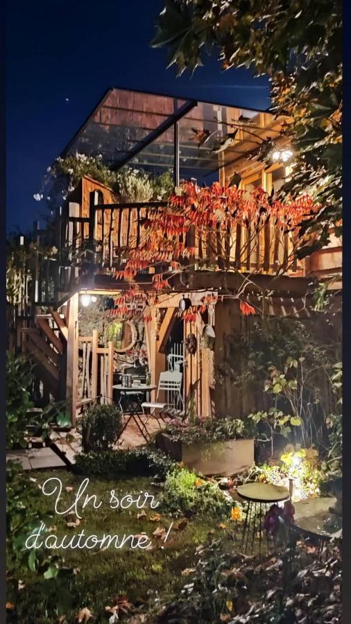 La Cabane Du Bon Chemin ,Spa Laval  Exterior foto