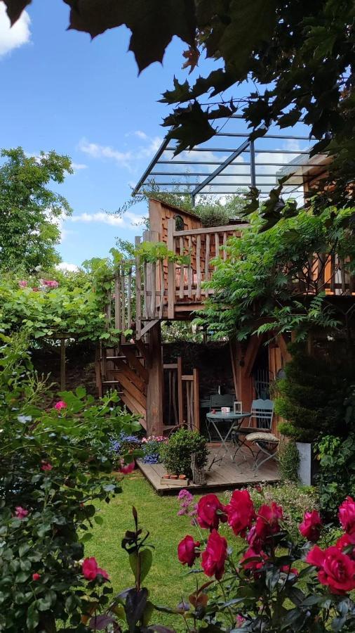 La Cabane Du Bon Chemin ,Spa Laval  Exterior foto