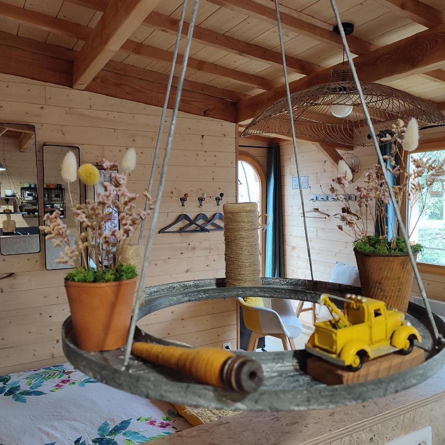La Cabane Du Bon Chemin ,Spa Laval  Exterior foto