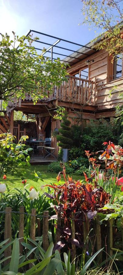 La Cabane Du Bon Chemin ,Spa Laval  Exterior foto